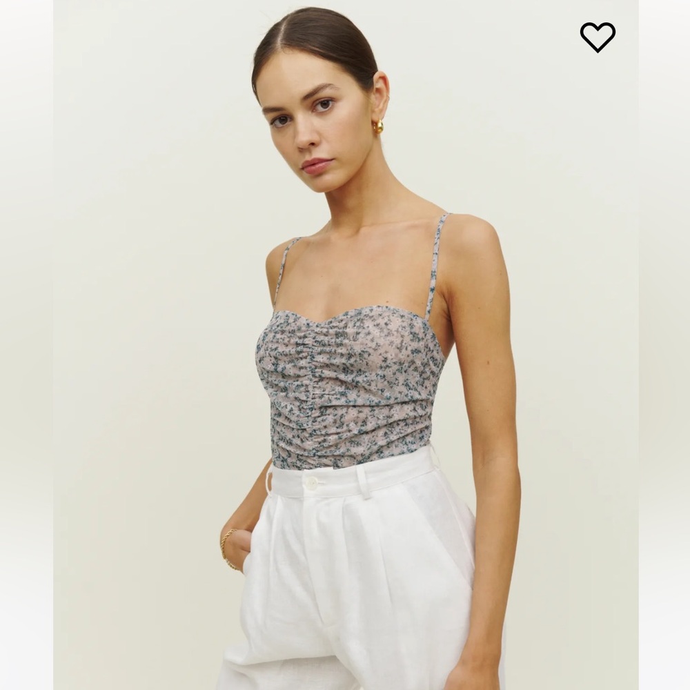 NWT reformation kynlee knit tank